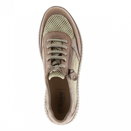 Кроссовки Suave женские Geneve 16006T-TP-3197,T116,7036 бежевые. Изображение 2 из 4